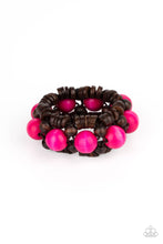 Load image into Gallery viewer, Tropical Temptations - Pink bracelet
