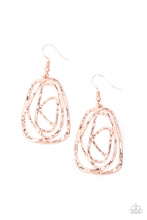 Load image into Gallery viewer, Artisan Relic - Rose gold earring
