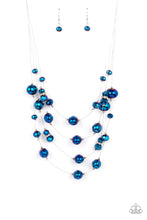 Load image into Gallery viewer, Cosmic Real Estate - Blue necklace
