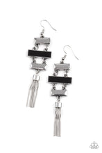 Load image into Gallery viewer, Mind, Body, and Seoul - Black earrings
