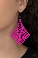 Load image into Gallery viewer, Eastern Escape - Pink earrings
