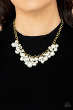 Load image into Gallery viewer, Down for the Countess - Brass necklace
