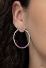 Load image into Gallery viewer, Spot on Opulence - Pink earrings
