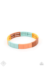 Load image into Gallery viewer, Material Movement - Multi-color stretch bracelet
