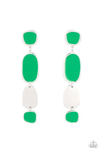 Load image into Gallery viewer, All Out Allure - Green earring
