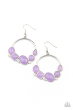 Load image into Gallery viewer, Beautifully Bubblicious - Purple earring
