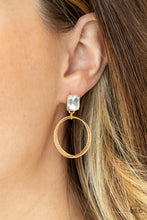 Load image into Gallery viewer, Prismatic Perfection - Gold earring
