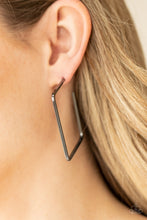 Load image into Gallery viewer, Material Girl - Black earrings
