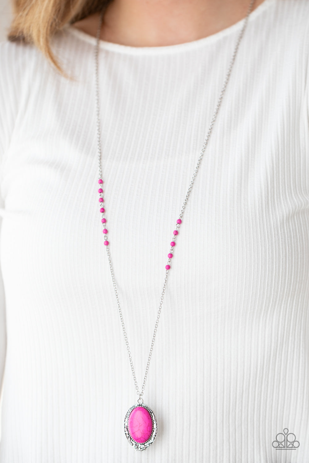 Plateau Paradise - Pink necklace