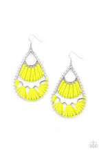 Load image into Gallery viewer, Samba Scene - Yellow earrings
