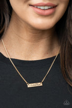 Load image into Gallery viewer, Joy of Motherhood - Gold necklace
