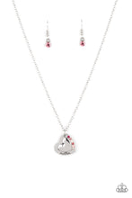 Load image into Gallery viewer, Happily Heartwarming - Pink necklace
