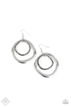 Load image into Gallery viewer, Spinning with Sass - Silver earrings
