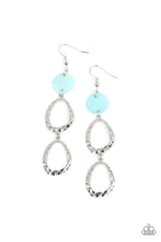 Load image into Gallery viewer, Surfside Shimmer - Blue earrings
