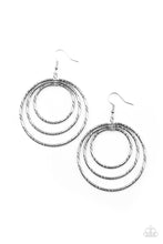 Load image into Gallery viewer, Paparazzi Vintage Vertigo - Silver earring
