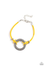 Load image into Gallery viewer, Choose Happy - Yellow bracelet
