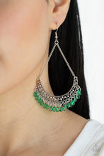 Load image into Gallery viewer, Orchard Odyssey - Green earring
