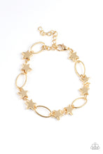 Load image into Gallery viewer, Stars and Sparks - Gold bracelet
