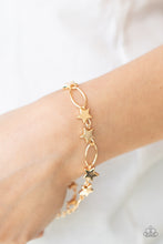 Load image into Gallery viewer, Stars and Sparks - Gold bracelet
