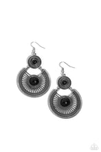 Load image into Gallery viewer, Paparazzi A Wild Bunch - Black earring
