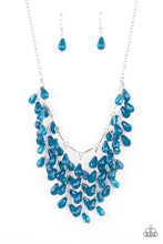 Load image into Gallery viewer, Garden Fairytale - Blue necklace
