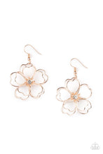 Load image into Gallery viewer, Petal Power - Rose Gold earring
