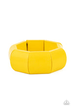 Load image into Gallery viewer, Paparazzi Coconut Cove - Yellow bracelet
