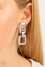 Load image into Gallery viewer, FRAME-ous Last Words - Silver earring
