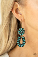 Load image into Gallery viewer, Badlands Eden - Brass earrings
