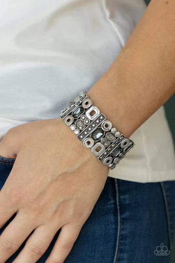 Dynamically Diverse - White bracelet