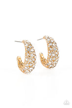 Load image into Gallery viewer, Glamorously Glimmering - Gold earring
