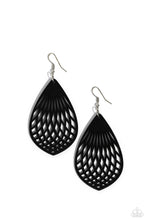 Load image into Gallery viewer, Paparazzi Caribbean Coral - Black earring
