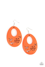 Load image into Gallery viewer, Home Tweet Home - Orange earring
