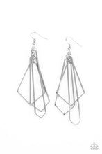 Load image into Gallery viewer, Shape Shifting Shimmer - Silver earring
