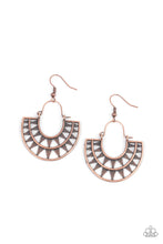 Load image into Gallery viewer, Paparazzi Solar Surge - Copper earring
