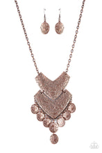 Load image into Gallery viewer, Keys to the Animal Kingdom - Copper necklace
