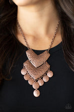 Load image into Gallery viewer, Keys to the Animal Kingdom - Copper necklace
