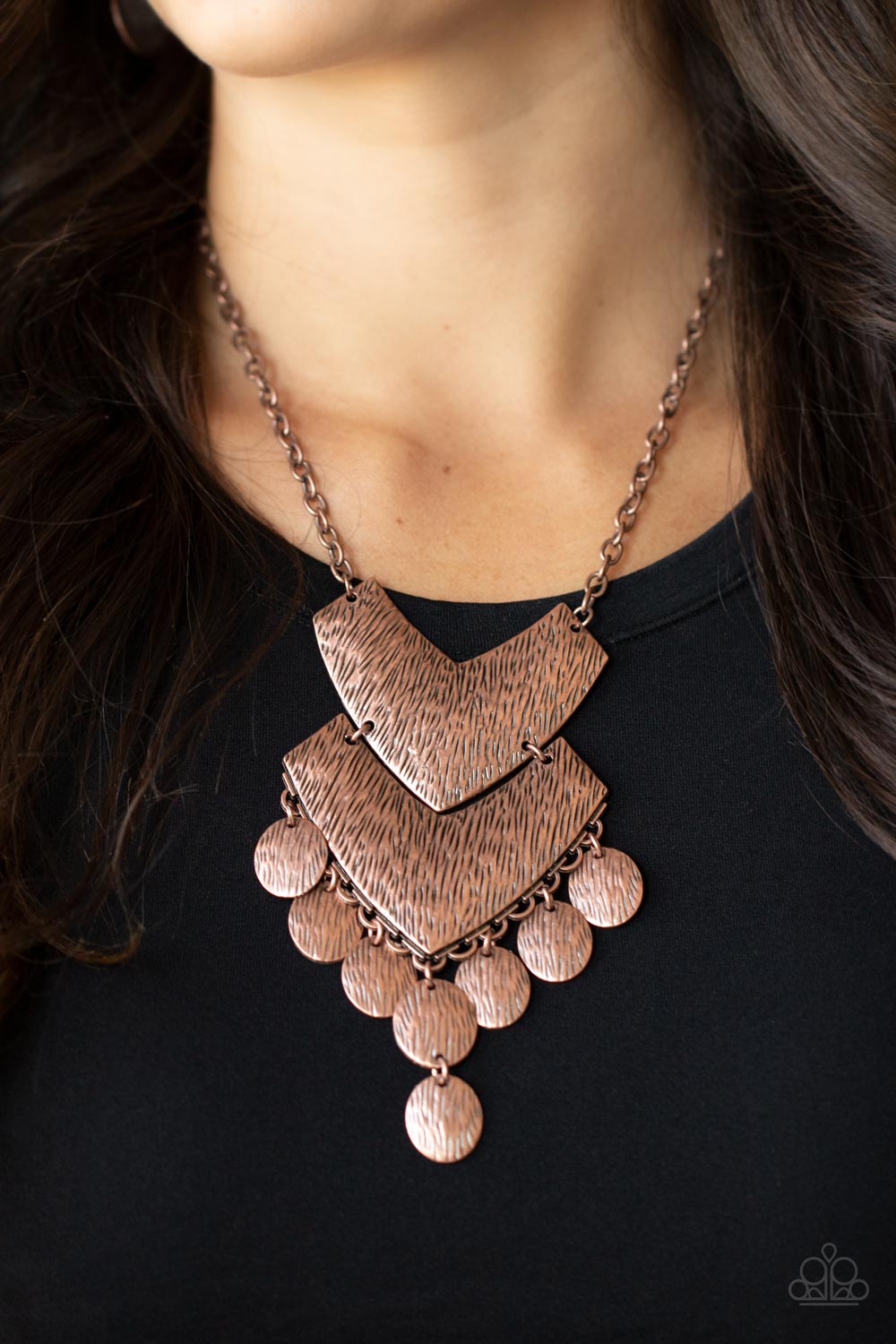 Keys to the Animal Kingdom - Copper necklace