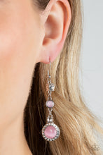 Load image into Gallery viewer, Paparazzi Epic Elegance - Pink earring
