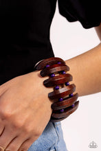 Load image into Gallery viewer, Paparazzi Bora Bora Bauble - Purple bracelet
