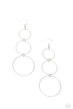 Load image into Gallery viewer, Paparazzi Urban Ozone - Silver earring
