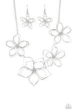 Load image into Gallery viewer, Flower Garden Fashionista - Silver necklace
