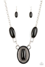 Load image into Gallery viewer, Count to Tenacious - Black necklace
