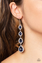 Load image into Gallery viewer, Confidently Classy - Blue earring
