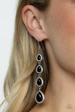 Load image into Gallery viewer, Confidently Classy - Black earring
