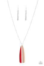Load image into Gallery viewer, Grab a Paddle - Red necklace
