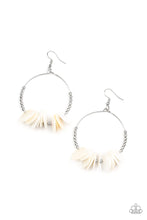 Load image into Gallery viewer, Paparazzi Caribbean Cocktail - White earring
