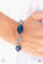 Load image into Gallery viewer, Garden Rendezvous - Blue bracelet
