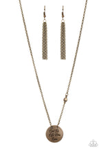 Load image into Gallery viewer, Paparazzi Live The Life You Love - Brass necklace
