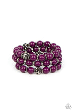 Load image into Gallery viewer, Poshly Packing - Purple bracelet
